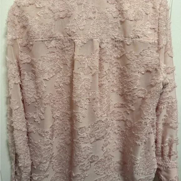 H&M Pink Textured Blouse - Picture 4 of 4